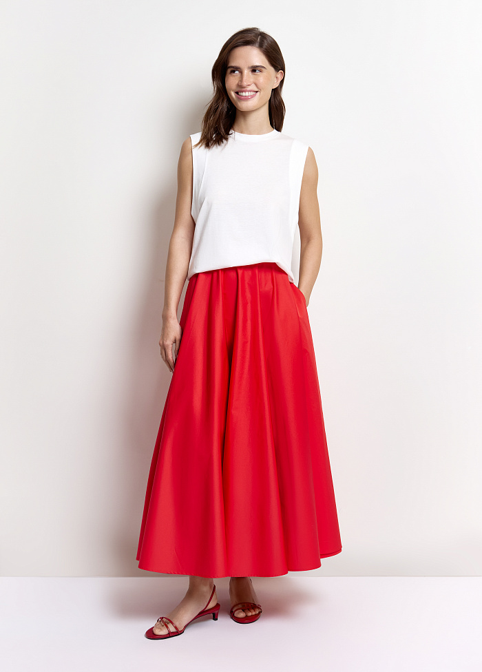 картинка Юбка из хлопка от бренда Оксаны Лаврентьевой OLOLOL