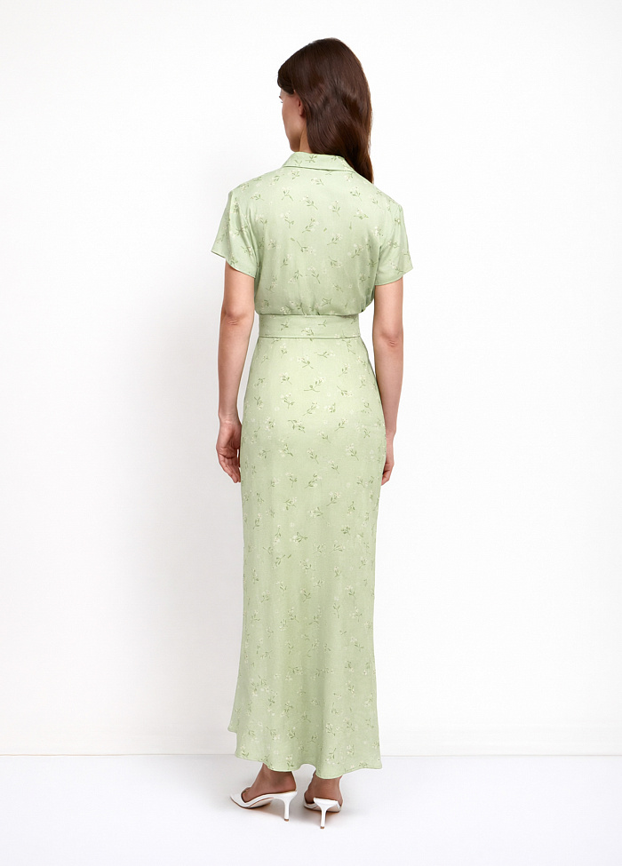 картинка Платье из шелка от бренда Оксаны Лаврентьевой OLOLOL