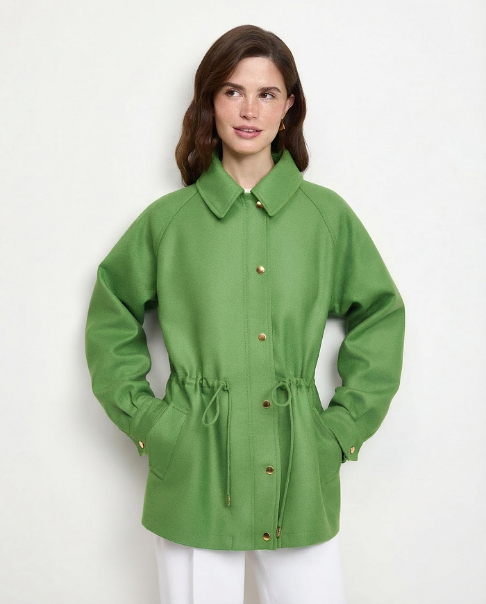 картинка Куртка из шерсти от бренда Оксаны Лаврентьевой OLOLOL