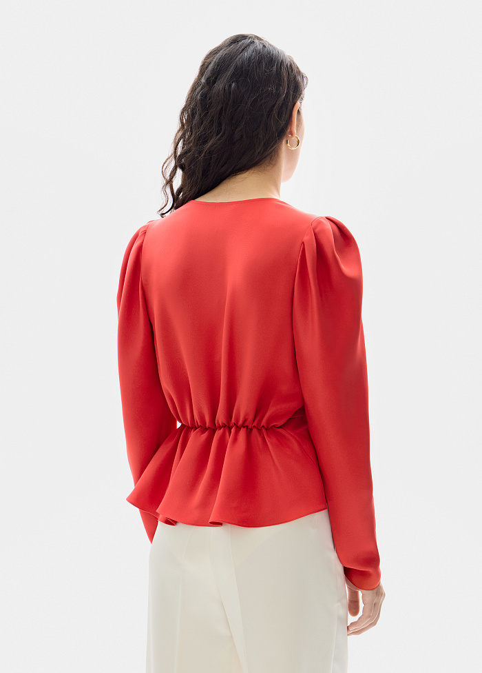 картинка Блузка из шелка от бренда Оксаны Лаврентьевой OLOLOL