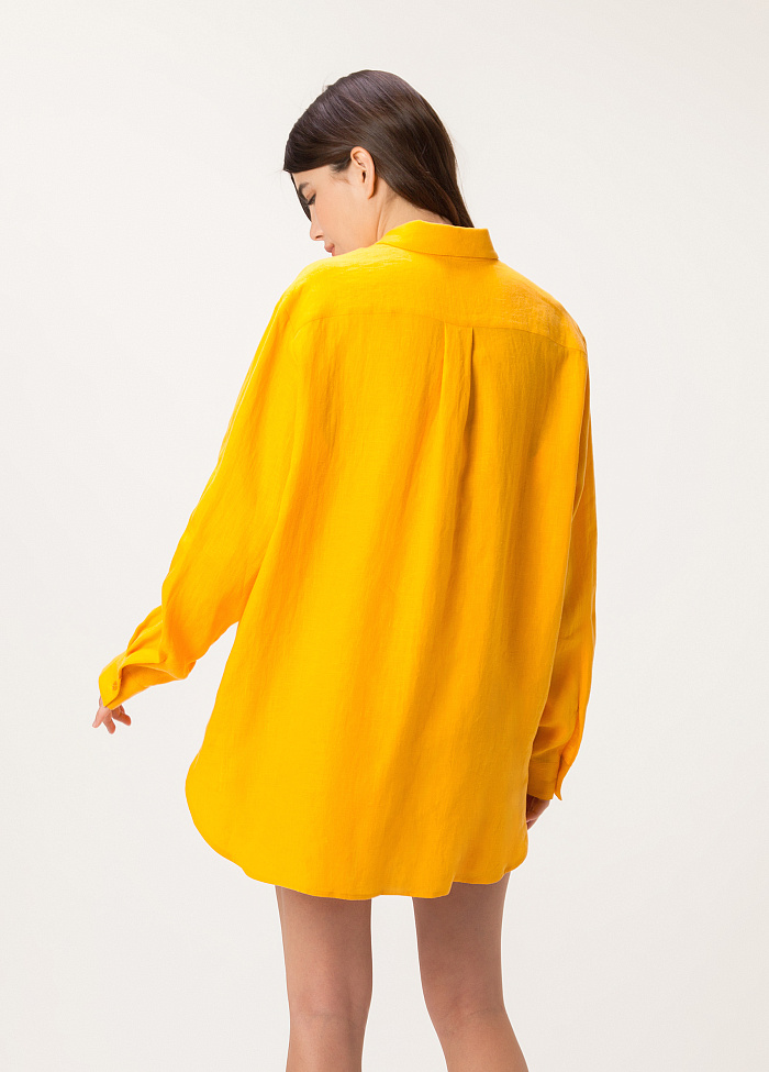 картинка Блузка льняная от бренда Оксаны Лаврентьевой OLOLOL