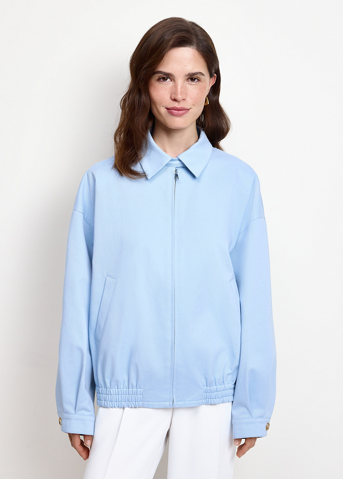 картинка Бомбер из хлопка от бренда Оксаны Лаврентьевой OLOLOL