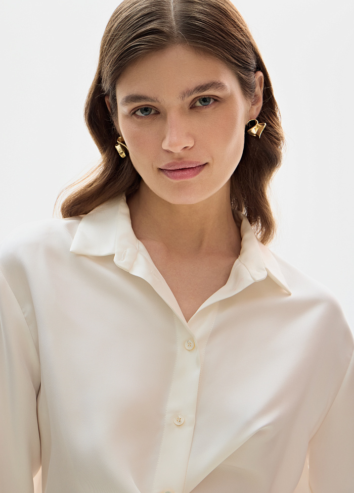 картинка Блузка из шелка от бренда Оксаны Лаврентьевой OLOLOL