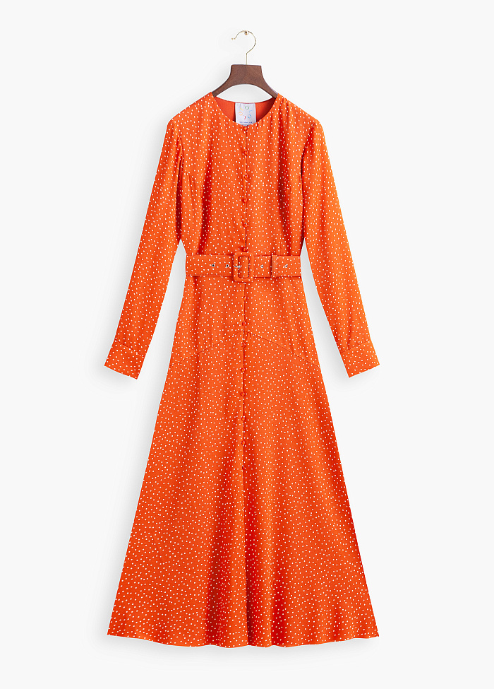 картинка Платье из шелка от бренда Оксаны Лаврентьевой OLOLOL