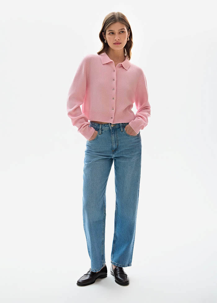 картинка Кардиган вязаный из кашемира от бренда Оксаны Лаврентьевой OLOLOL