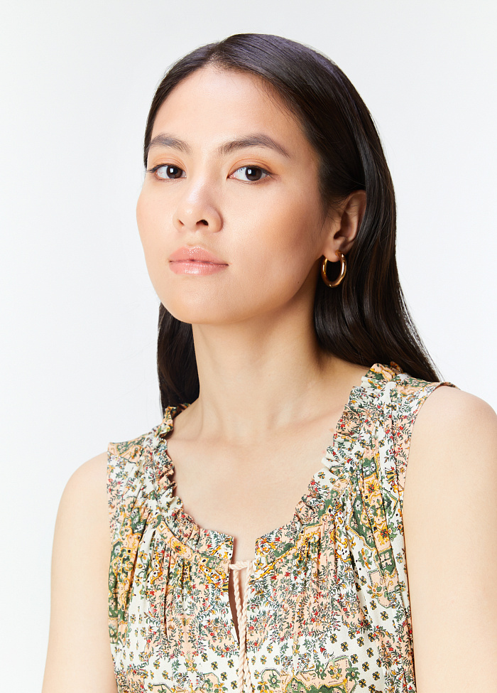 картинка Платье из вискозы от бренда Оксаны Лаврентьевой OLOLOL