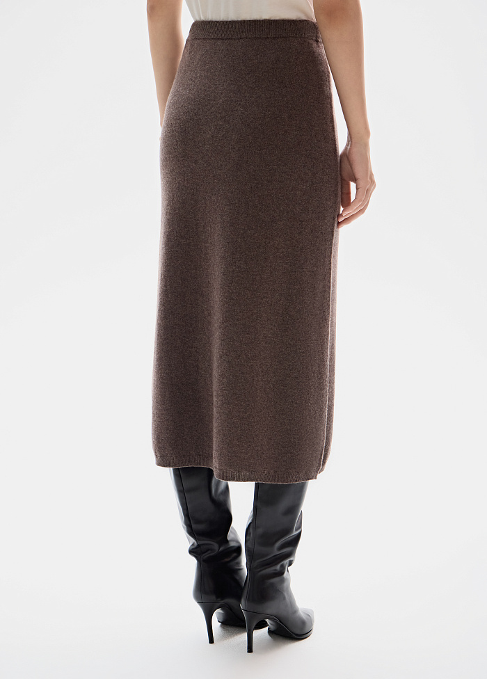 картинка Юбка вязаная из кашемира от бренда Оксаны Лаврентьевой OLOLOL