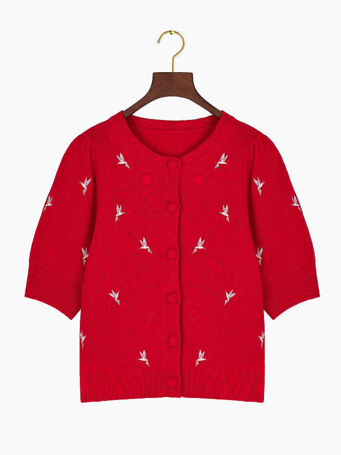 картинка Кардиган вязаный из кашемира от бренда Оксаны Лаврентьевой OLOLOL