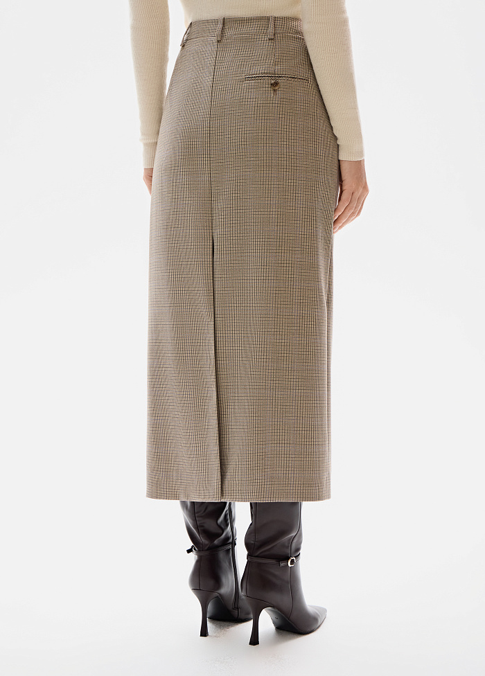 картинка Юбка из шерсти от бренда Оксаны Лаврентьевой OLOLOL