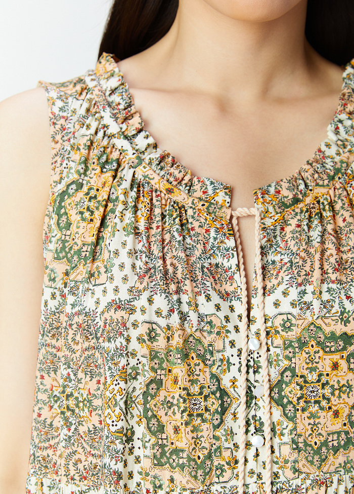 картинка Платье из вискозы от бренда Оксаны Лаврентьевой OLOLOL