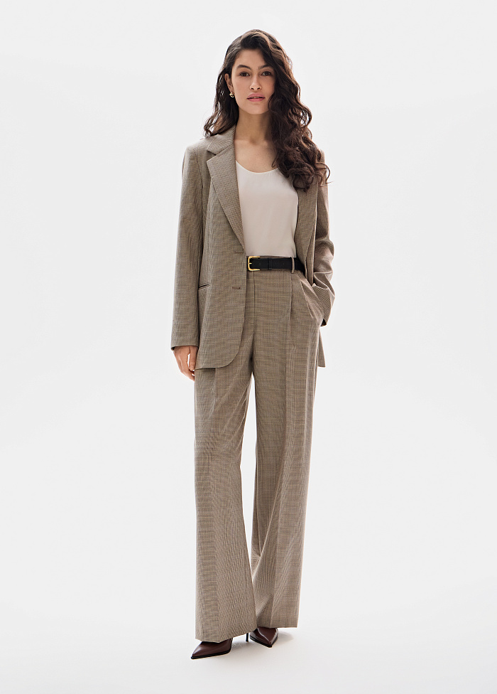 картинка Брюки из шерсти от бренда Оксаны Лаврентьевой OLOLOL