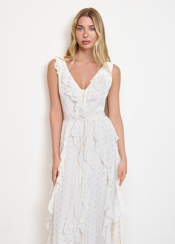 картинка Платье из вискозы от бренда Оксаны Лаврентьевой OLOLOL