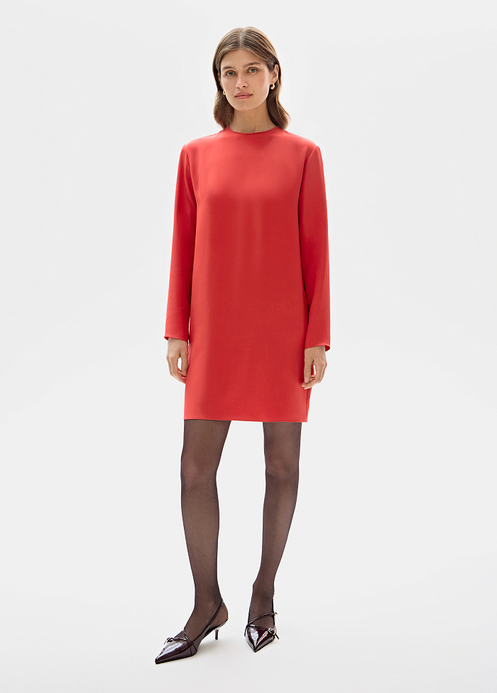 картинка Платье из шелка от бренда Оксаны Лаврентьевой OLOLOL