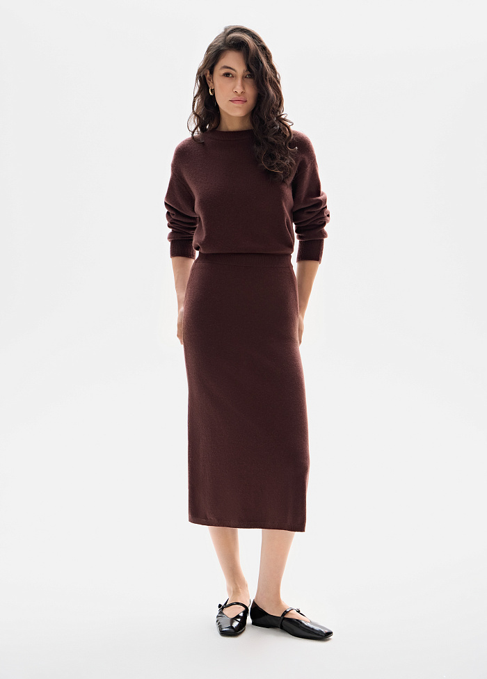 картинка Свитер вязаный из кашемира от бренда Оксаны Лаврентьевой OLOLOL