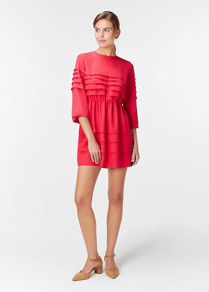 картинка Платье из шелка от бренда Оксаны Лаврентьевой OLOLOL