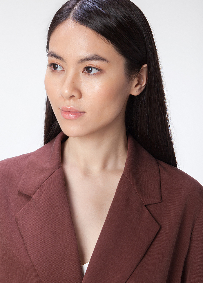 картинка Жакет из тенселя от бренда Оксаны Лаврентьевой OLOLOL