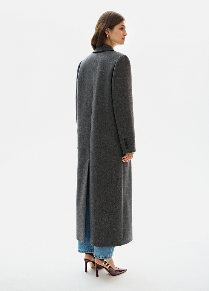 картинка Пальто из шерсти и кашемира от бренда Оксаны Лаврентьевой OLOLOL