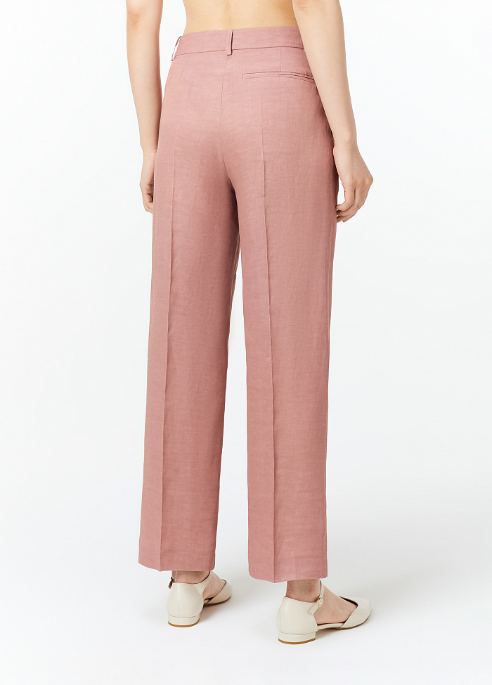 картинка Брюки из вискозы и льна от бренда Оксаны Лаврентьевой OLOLOL