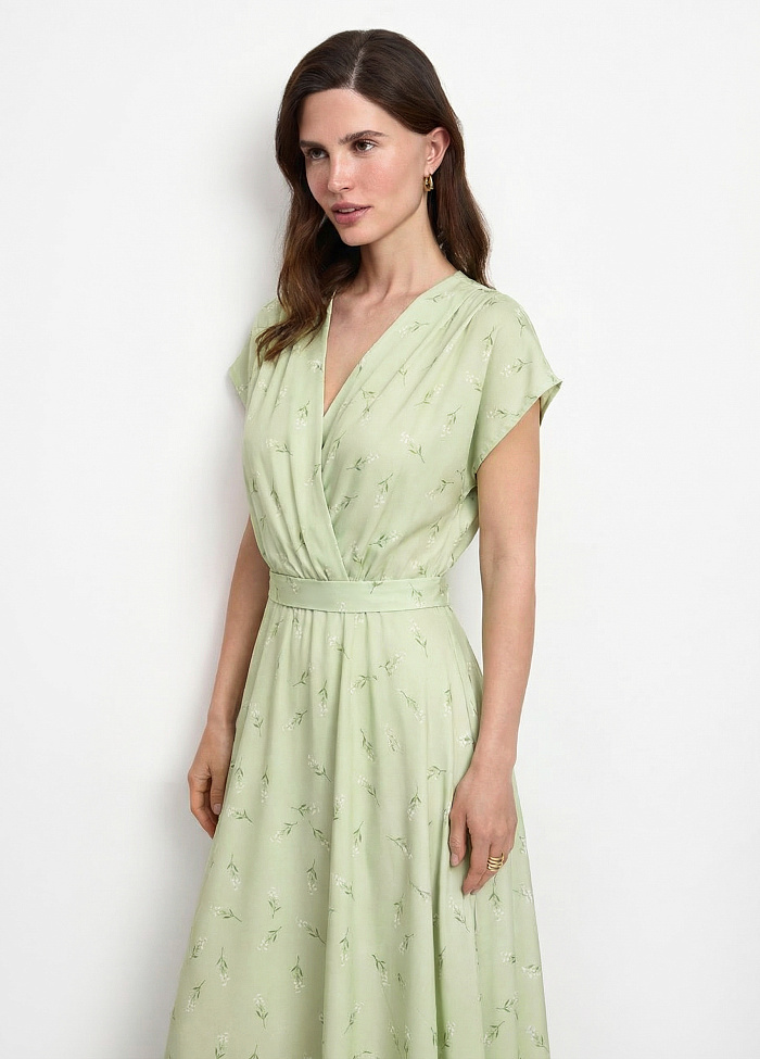 картинка Платье вечернее из шелка от бренда Оксаны Лаврентьевой OLOLOL