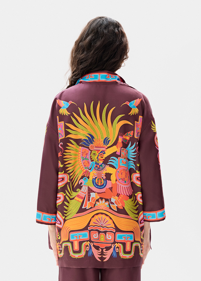 картинка Жакет-кимоно из шелка от бренда Оксаны Лаврентьевой OLOLOL