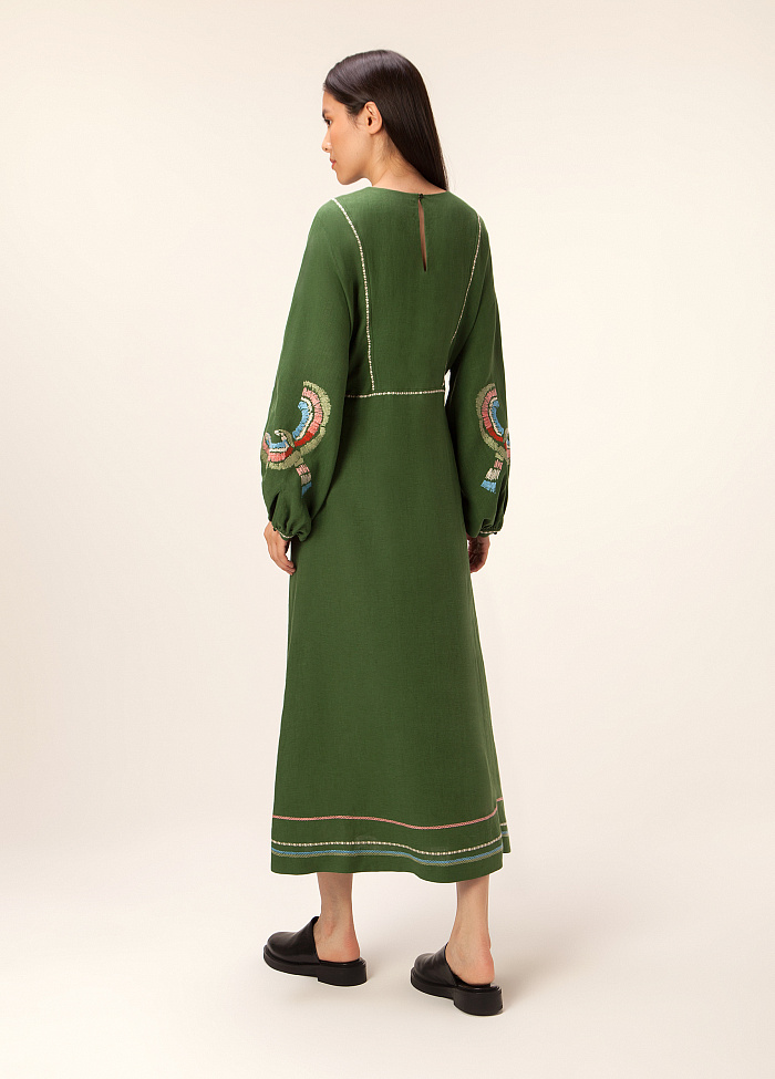 картинка Платье льняное от бренда Оксаны Лаврентьевой OLOLOL