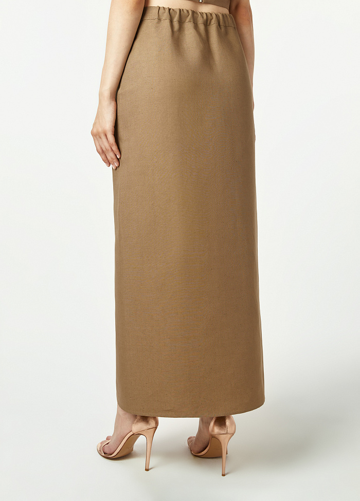 картинка Юбка из льна и лиоцелла от бренда Оксаны Лаврентьевой OLOLOL