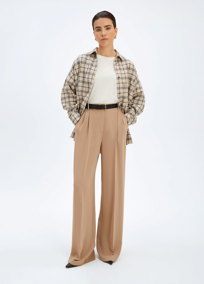 картинка Рубашка из хлопка от бренда Оксаны Лаврентьевой OLOLOL