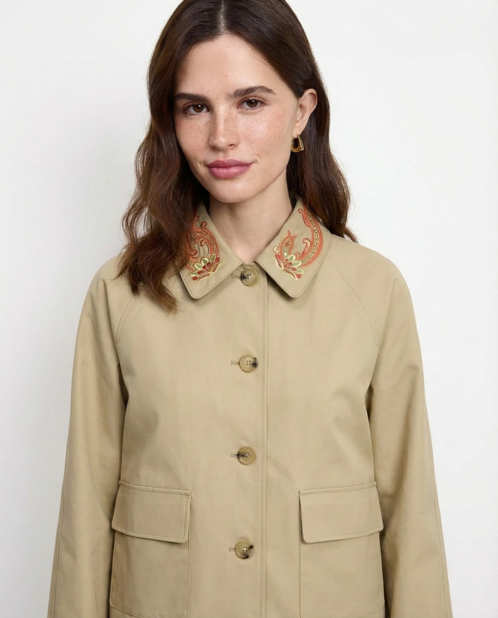 картинка Куртка из хлопка от бренда Оксаны Лаврентьевой OLOLOL