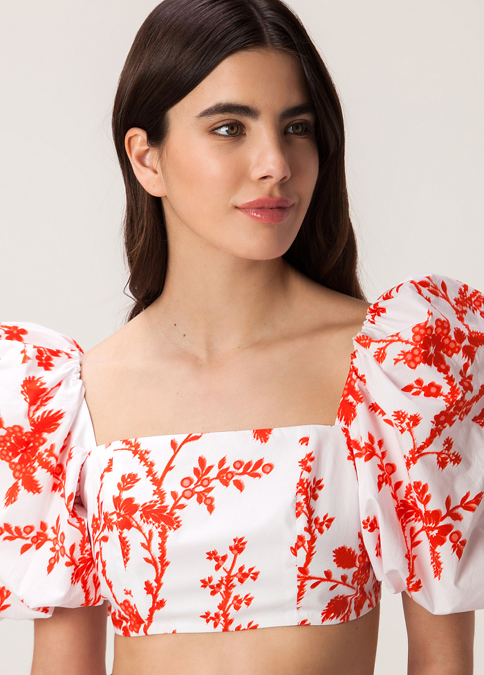 картинка Топ хлопковый от бренда Оксаны Лаврентьевой OLOLOL