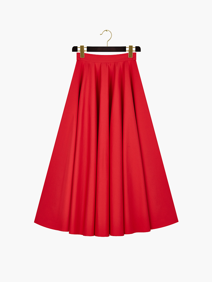 картинка Юбка из хлопка от бренда Оксаны Лаврентьевой OLOLOL