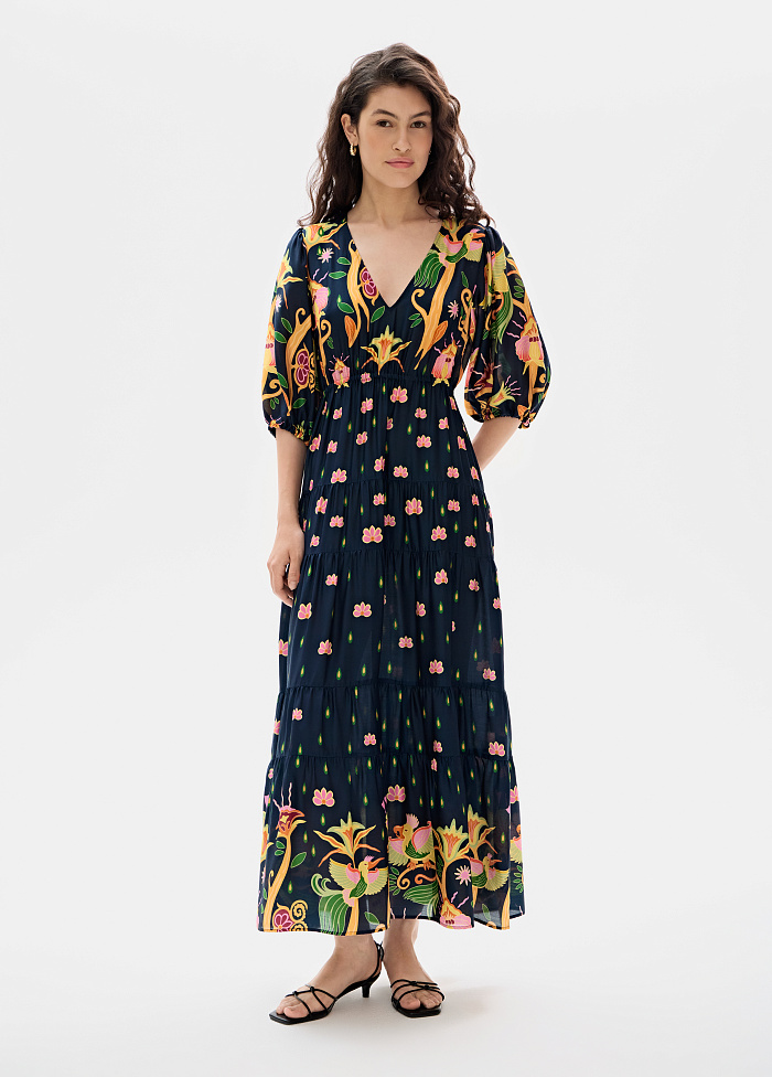 картинка Платье из вискозы от бренда Оксаны Лаврентьевой OLOLOL