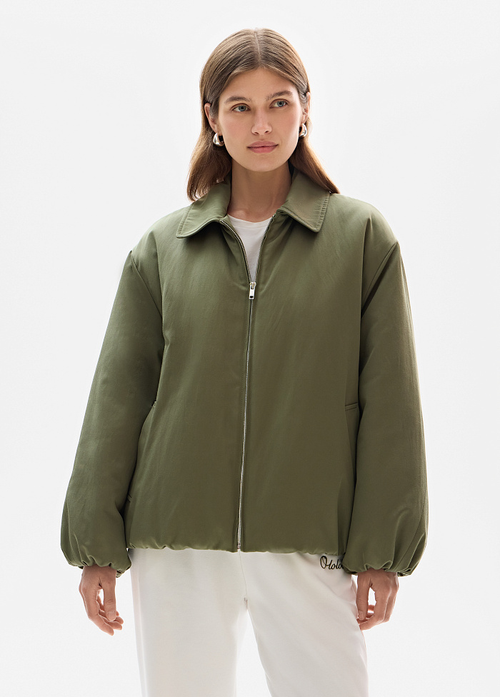 картинка Бомбер из хлопка от бренда Оксаны Лаврентьевой OLOLOL