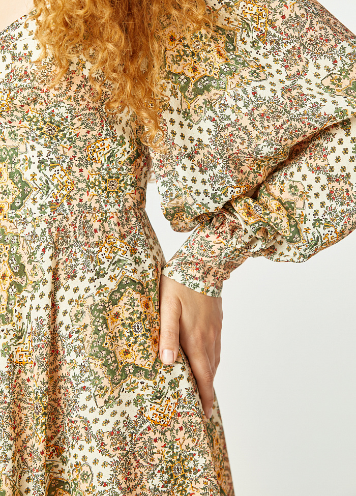 картинка Платье из вискозы от бренда Оксаны Лаврентьевой OLOLOL