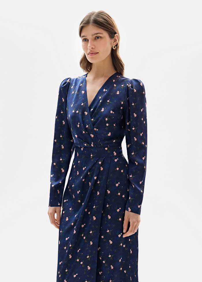 картинка Платье из шелка от бренда Оксаны Лаврентьевой OLOLOL