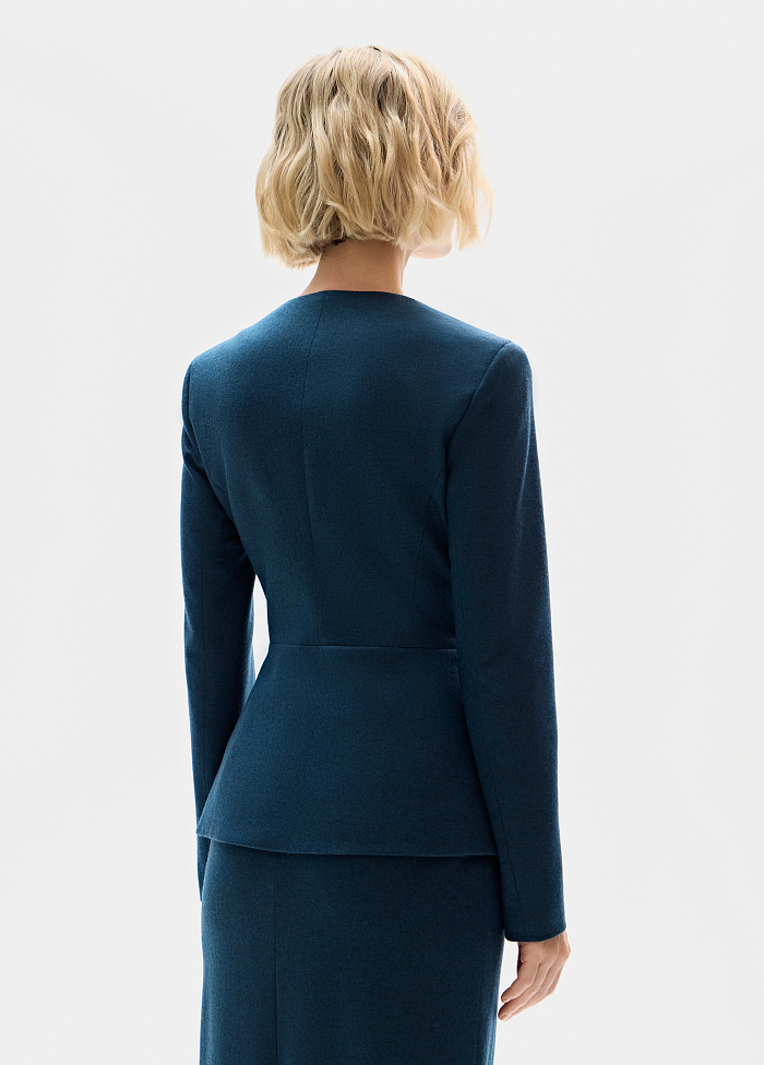 картинка Жакет из шерсти от бренда Оксаны Лаврентьевой OLOLOL