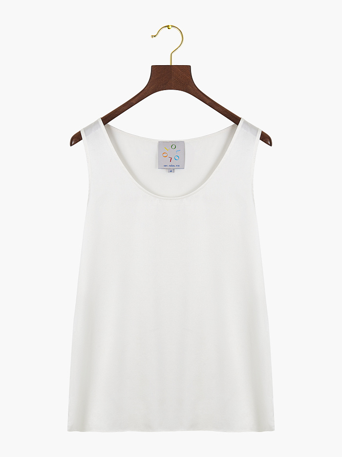 картинка Топ из шелка от бренда Оксаны Лаврентьевой OLOLOL