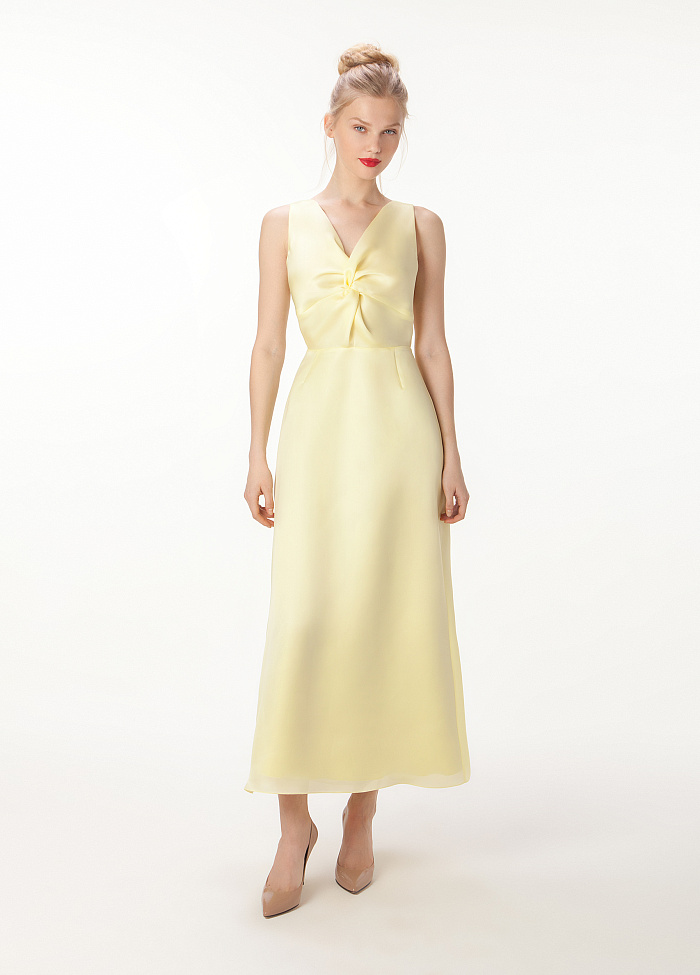 картинка Платье из шелка от бренда Оксаны Лаврентьевой OLOLOL