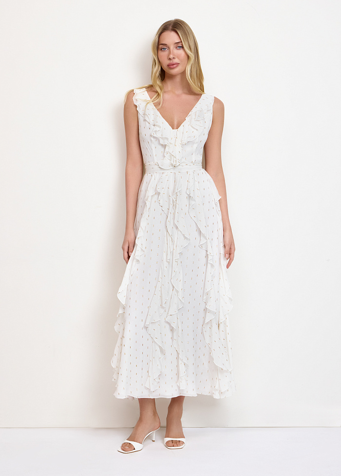 картинка Платье из вискозы от бренда Оксаны Лаврентьевой OLOLOL