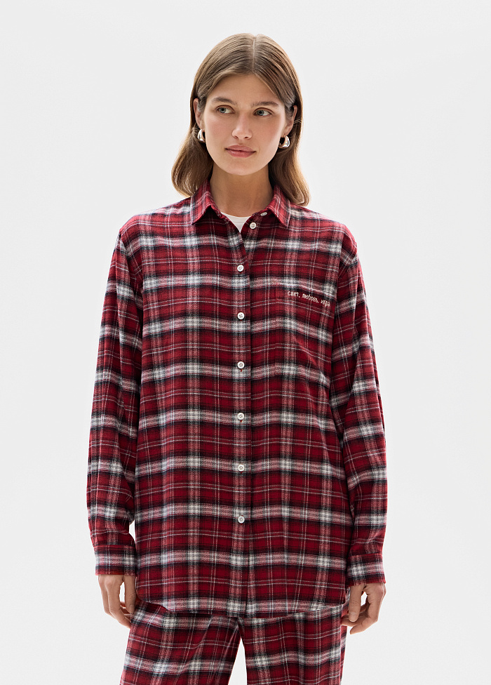 картинка Рубашка из вискозы от бренда Оксаны Лаврентьевой OLOLOL