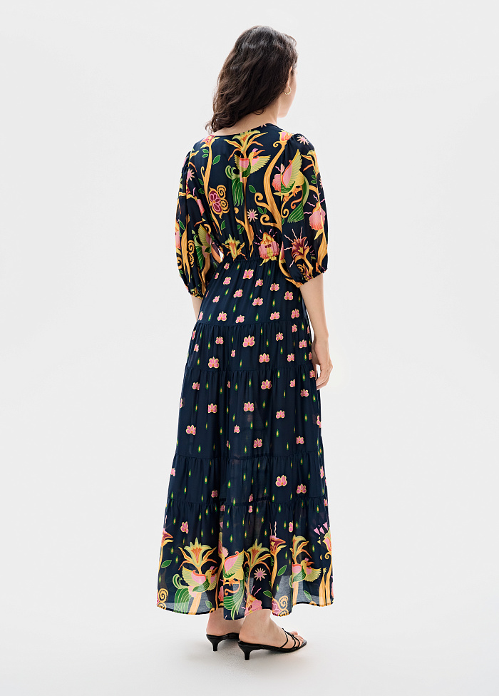 картинка Платье из вискозы от бренда Оксаны Лаврентьевой OLOLOL