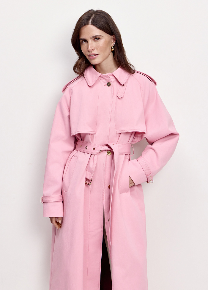 картинка Плащ из хлопка от бренда Оксаны Лаврентьевой OLOLOL