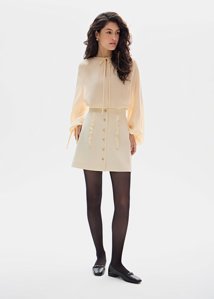 картинка Юбка из шерсти от бренда Оксаны Лаврентьевой OLOLOL