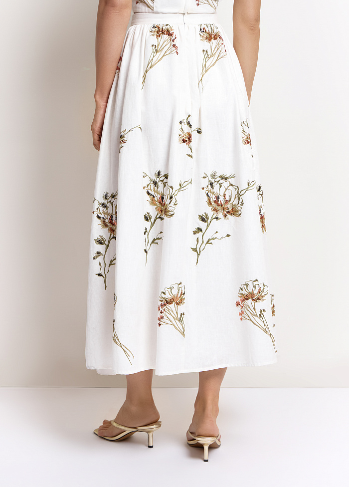 картинка Юбка с вышивкой и пайетками от бренда Оксаны Лаврентьевой OLOLOL