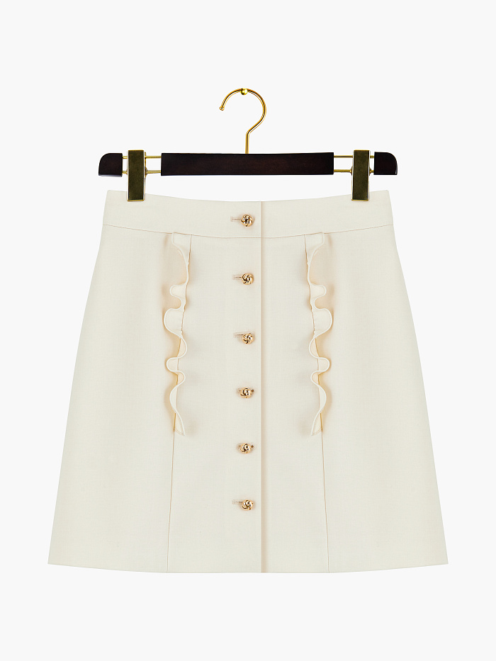 картинка Юбка из шерсти от бренда Оксаны Лаврентьевой OLOLOL