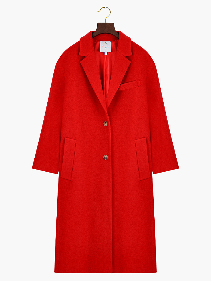 картинка Пальто из шерсти и кашемира от бренда Оксаны Лаврентьевой OLOLOL