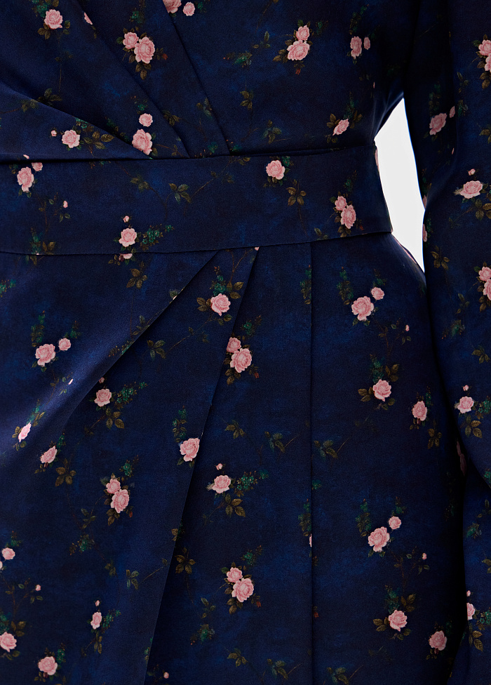 картинка Платье из шелка от бренда Оксаны Лаврентьевой OLOLOL