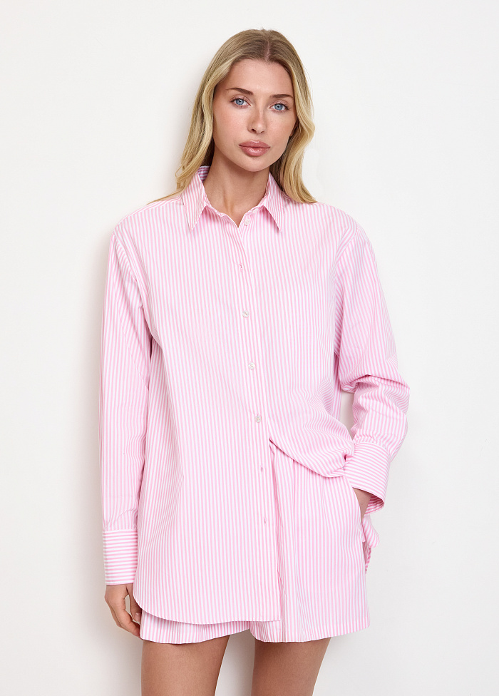 картинка Рубашка из хлопка от бренда Оксаны Лаврентьевой OLOLOL