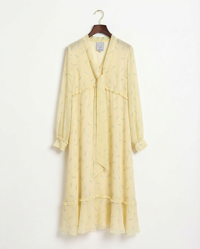 картинка Платье из шелка от бренда Оксаны Лаврентьевой OLOLOL