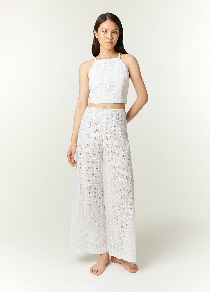 картинка Брюки из хлопка от бренда Оксаны Лаврентьевой OLOLOL