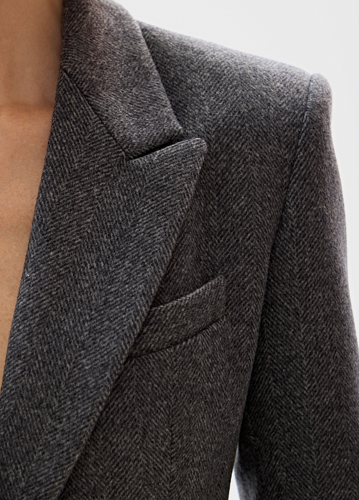 картинка Жакет из шерсти от бренда Оксаны Лаврентьевой OLOLOL